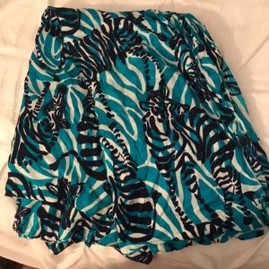Lilly Pulitzer zebra scarf
